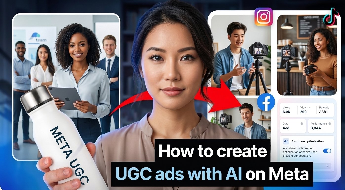 How to create UGC ads with AIon Meta